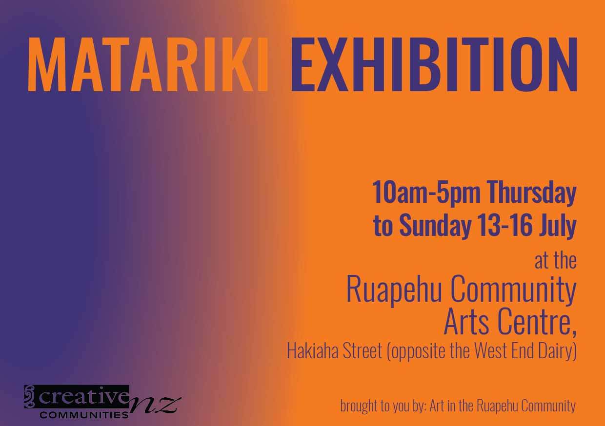 230613 matariki exhibition advert
